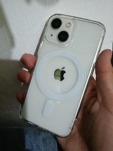 IPhone 13 mini, Белый, Чехол, 77 %