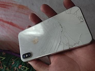 xs купить: IPhone X, Б/у, 64 ГБ, Белый, Защитное стекло, Чехол, 100 % — 8