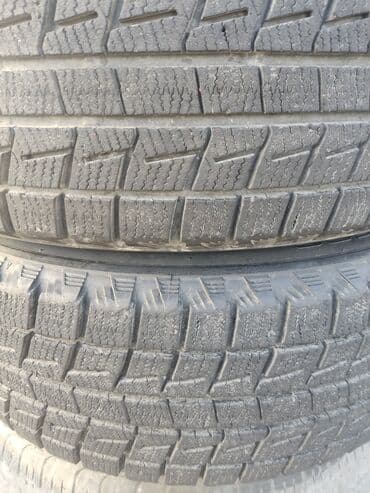 шины для сельхозтехники и тракторов бу: Шины 215 / 60 / R 16, Зима, Б/у, Комплект, Легковые, Япония, Bridgestone — 7