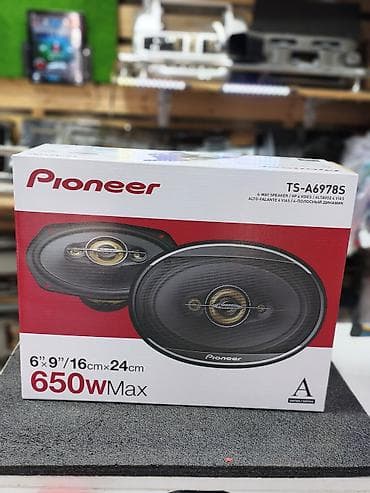 jaecoo j8: Автомобильные коаксиальные динамики Pioneer TS-A6978S - Формат: 6"×9" — 1