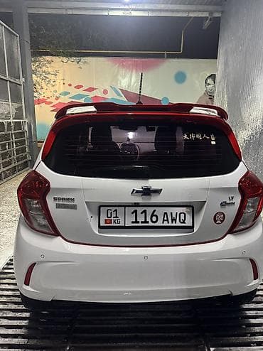 япошки машины: Chevrolet Spark: 2016 г., 1 л, Автомат, Бензин, Хэтчбэк — 3