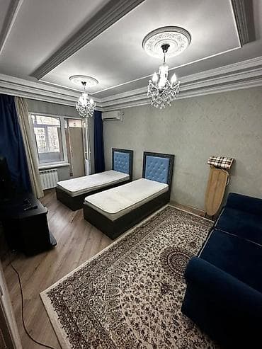 osh flats: 1 комната, Риэлтор, С мебелью полностью — 2