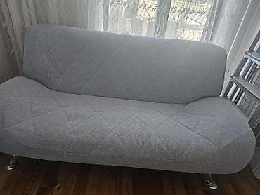 Кухонные принадлежности: Комплект мягкой мебели, Б/у, Самовывоз, Платная доставка, цвет - Голубой — 5