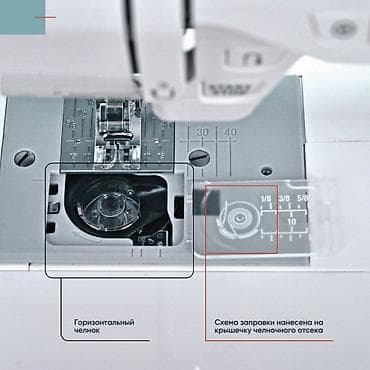 spada step: Швейная машина Janome, Компьютеризованная, Автомат — 5