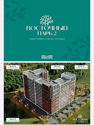 2026: 3 комнаты, 79 м², Элитка, 13 этаж — 1