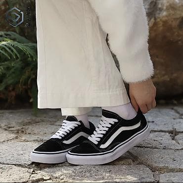 вансы кеды: Мужские кроссовки, 39.5, 39, 40, Vans, Новый, цвет - Черный, Платная доставка, Самовывоз — 2