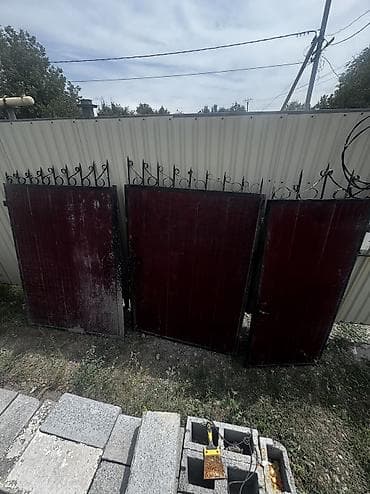 Дом и сад: Ворота металлические весь комплект — 1