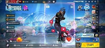 Игровой аккаунт Free Fire Содержимое: - Валюта: 12 135 золота, 131+ — 1
