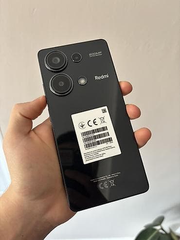 ноте 11: Redmi, Redmi Note 13 Pro, Б/у, 256 ГБ, цвет - Черный, 2 SIM — 2