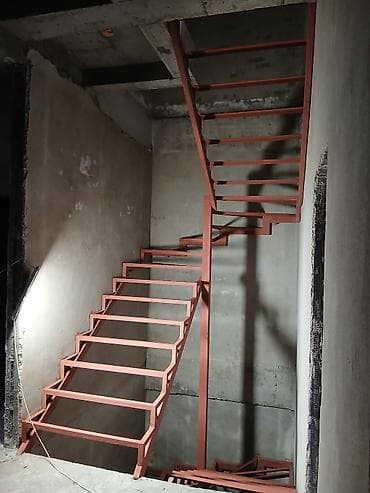 Лестница на заказ каркас