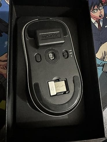 microlab solo 2: Беспроводная игровая мышь MCHOSE A7 (белая) В подарок игровой коврик) — 7