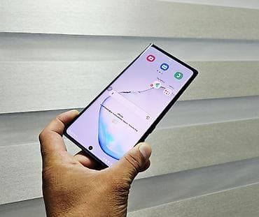 Техника жана электроника: Samsung Note 10 Plus, Колдонулган, 256 ГБ, түсү - Кара, 1 SIM — 9