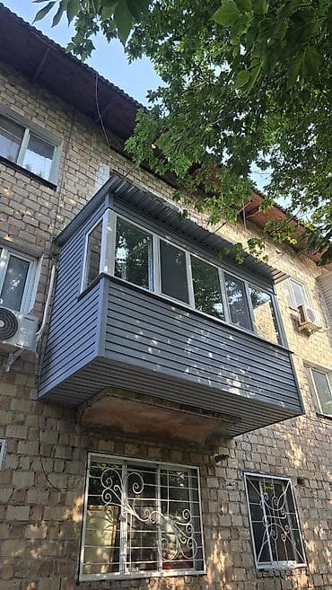 Курулуш жана оңдоо кызматтары: Утепления Балконов и лоджии Облицовка и остекление балконов/лоджий — 4