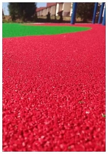 solutions upper: Резиновое покрытие для уличных площадок (бесшовное) - Тип — 3