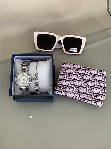 женские чисы: Цены в личку. Часы браслет серьги бижутерии — 5