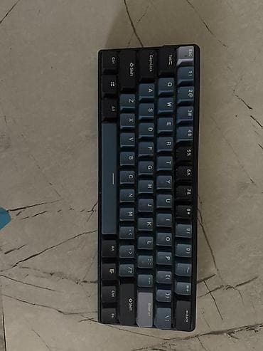 Техника жана электроника: Клавиатура, Keychron, Механикалык, Bluetooth туташтыруу, Өлчөмү: 60% — 1