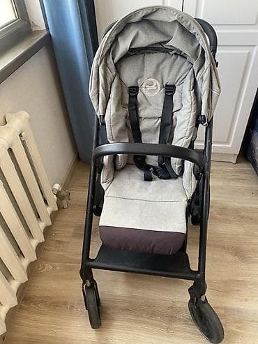 новый велик: Коляска, Cybex, цвет - Серебристый, Б/у, Самовывоз — 1