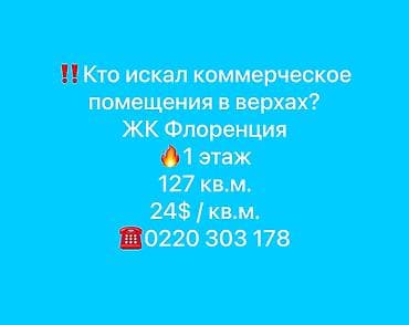 аренда готового кафе: 🔥 ПОСЛЕДНЕЕ КОММЕРЧЕСКОЕ ПОМЕЩЕНИЕ В ЖК «ФЛОРЕНЦИЯ»! 📍 Верхняя часть — 1