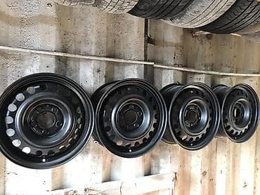Железные Диски R 15 Mercedes-Benz, Комплект, отверстий - 5, Новый