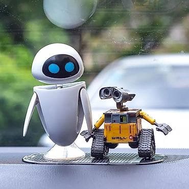 Фигурки на приборную панель EVE and WALL•E #ФигуркиНаПанель