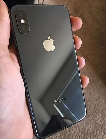 iphone xс: IPhone X, Б/у, 64 ГБ, Space Gray, 100 % — 2