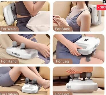 electronics: Массажер Ручной массажер, Все тело, Для ног, Для шеи, Новый — 2