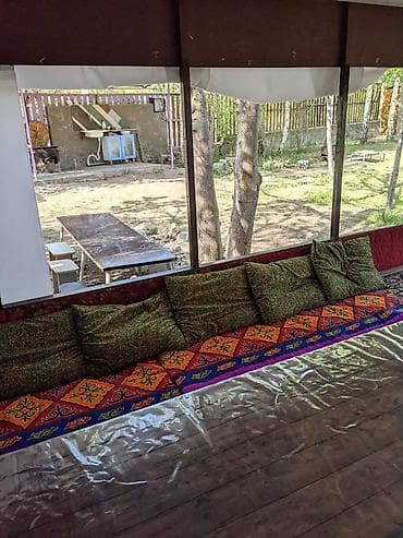 аренда балыкчы: Сдаю большой тапчан на 15 чел.В ала-арчинском ущелье выше села — 4