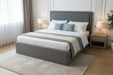 диваны с ортопедическим матрасом: Кровать Монако! Ортопедические матрасы! Кровати двуспальные — 1