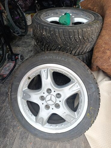 купить задние шины на т 25 бу: Колеса в сборе 235 / 45 / R 17, Зимняя шипованная, Б/у, Комплект, Легковые, Литые, отверстий - 5 — 1