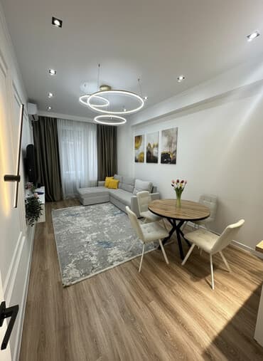 квартиры бишкек снять на долгий срок: 2 комнаты, Собственник, Без подселения, С мебелью полностью — 2