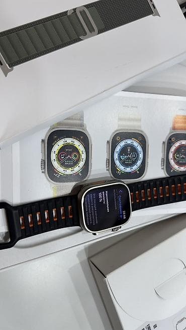алмеро тино: Apple Watch Ultra (49 мм) АКБ 100% титановый корпус, состояние — 8