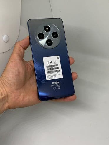 Redmi, Redmi 14C, Б/у, 128 ГБ, цвет - Синий, 2 SIM