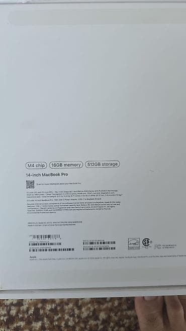 macbook 14 pro: Недавно привезли из Америки почти новый количество заряда 10 циклов — 4