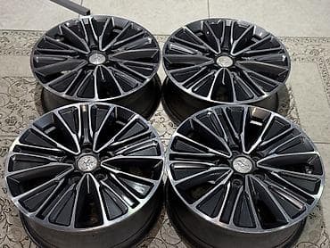 bridgeston: Литые Диски R 17 Hyundai, Комплект, отверстий - 5, Б/у — 3