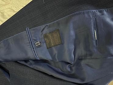 Костюмы: Мужской костюм-тройка Vakoni - Цвет: темно-синий с деликатным — 2