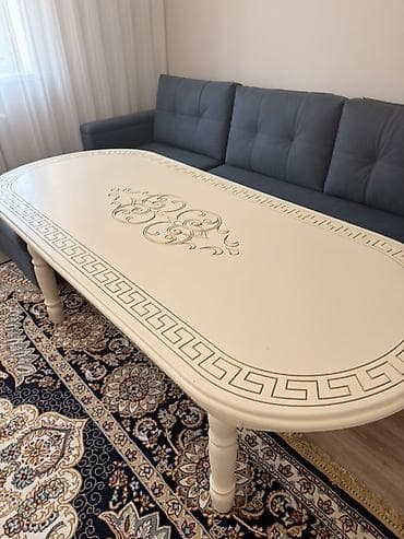 Столы для зала: Стол для зала, Не раскладной, Овальная — 1