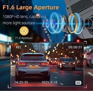 буфер установка: Видео регистратор, зеркало с задней камерой, 64 ГБ память, цена 2000 — 2