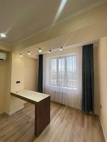 Недвижимость: 1 комната, 45 м², Ошский рынок / базар Элитка, 10 этаж, Свежий ремонт — 1