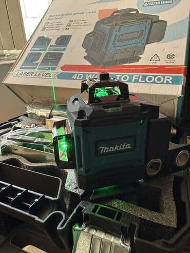 метала детектор: Лазерный уровень crown 4Д KASON Макита 4 лазера 16 линии цвет — 1