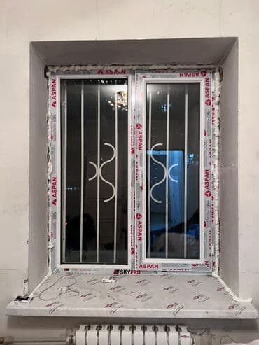 пластиковые окна на балкон: Пластиковое окно на заказ, Тип окна: Фасадные, Форточка, Витражные, Бесплатная установка, Без рассрочки — 13