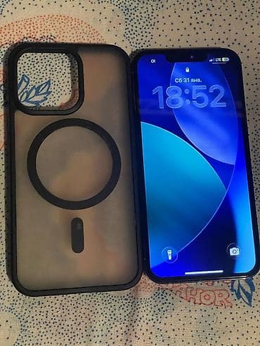 поко х6 про 12256: IPhone 13 Pro, Б/у, 128 ГБ, Sierra Blue, Зарядное устройство, Защитное стекло, Чехол, 100 % — 3