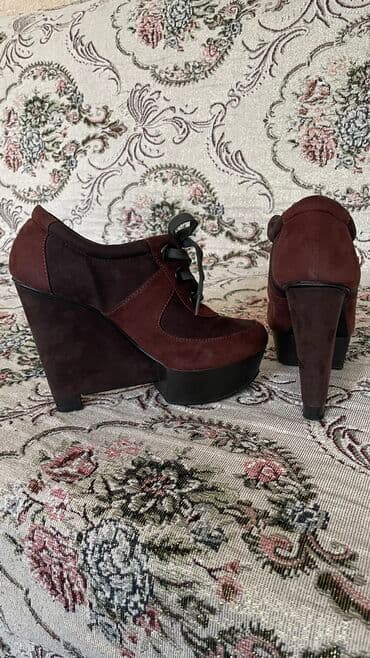 Линолеум: Срочно продаю! Ботильоны, размер 36 — 3