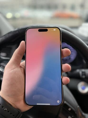 iphone 16 pro max бишкек: IPhone 16 Pro Max, Колдонулган, 256 ГБ, Коргоочу айнек, Куту, 93 % — 6