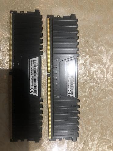 Комплектующие для ПК: Оперативная память (RAM) для ПК, Б/у, Corsair, 16 ГБ, DDR4, 3200 МГц — 1