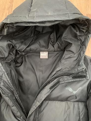 одежди: Мужская куртка, L, Puma, Б/у, цвет - Черный, Самовывоз, Платная доставка — 3