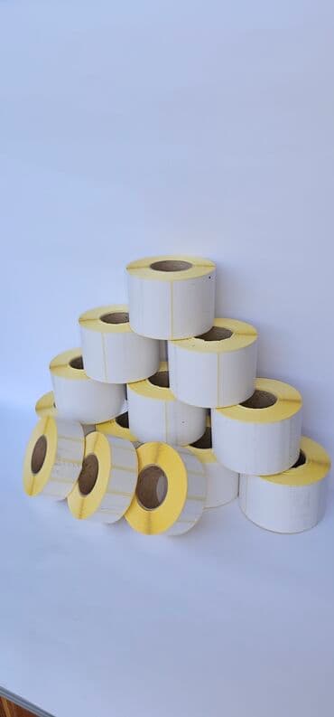 Продам термоэтикетки 📦🔥 ✅ Разные размеры и намотка ✅ Высокое качество