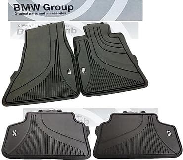 коврики фит: 3D Резиновые Полики Для салона BMW, цвет - Черный — 1