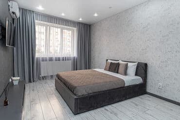 Гараждар: 1 бөлмө, Душ кабинасы, Жаздык, жууркан-төшөк каптары, Кондиционер — 1