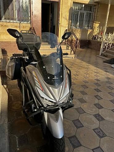 грейдера: Макси-скутер (адвенчер-стиль) с полным туристическим комплектом — 3