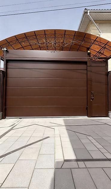 Секционные ворота: Автоматические, Alutech, Для гаража, Для частного дома, Для контейнера, Бронированные, В рассрочку, Новый, Бесплатная установка — 5